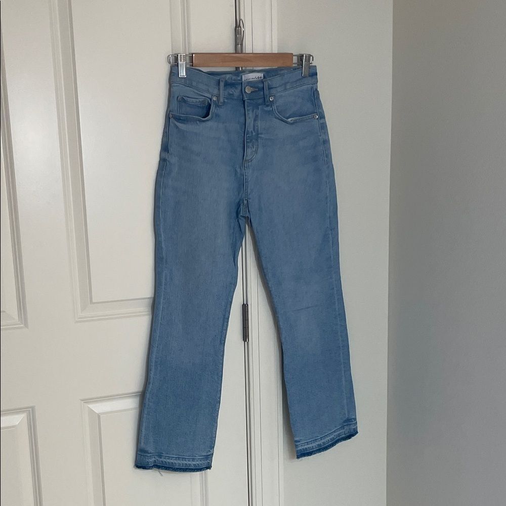 Loft High Rise Kick Flare Jeans